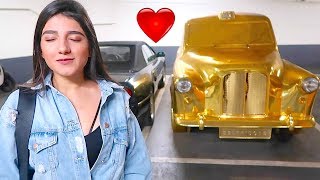 SURPRISED HER WITH A GOLD CAR EMOTIONAL [upl. by Idroj]