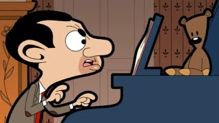 Bean Learns the Piano  Mr Bean  Cartoons for Kids  WildBrain Kids [upl. by Oalsecnew]