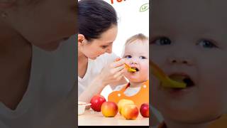 6 months baby food🥣🍎 shortvideo shortsfeed [upl. by Hcone]