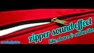 zipper sound effectlong zipper sound [upl. by Eened]