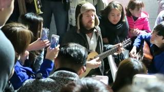 Damien Rice live in Busan after concert  1 Rootless Tree  20151124 [upl. by Liederman]