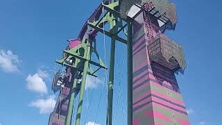 Busch Gardens Tampa  Skyride Stanleyville to Morocco [upl. by Enieledam129]