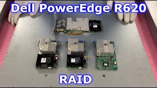 Dell PowerEdge R620 RAID Overview  RAID Card Options  Installation  RAID Configuration  RAID 5 [upl. by Ojyma87]