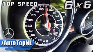 Mercedes G63 AMG 6X6 ACCELERATION amp TOP SPEED by AutoTopNL [upl. by Ahsilla261]