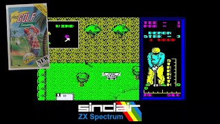 ZX Spectrum Games  Pro Golf Simulator [upl. by Yrannav]