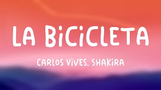 La Bicicleta  Carlos Vives Shakira Lyrics Video [upl. by Notled]