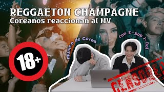 Reacción épica de músicos coreanos al reggaetón champagne🇰🇷🍾🎵🔞 [upl. by Gershom545]