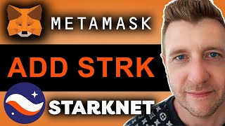 How to Add Starknet STRK to Metamask Wallet [upl. by Ayifas]