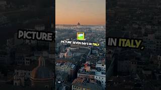 7 Days in Italy The Perfect Italy Itinerary amp Tips 2024 shorts italy itinerary [upl. by Anora956]