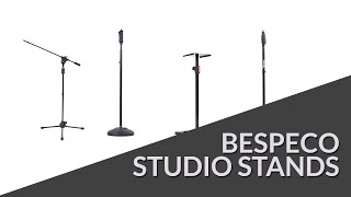 Bespeco Microphone Boom and Monitor Stands [upl. by Richie]