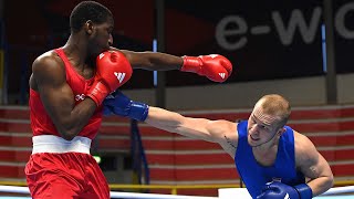 Pylyp Akilov HUN vs Lucky Osaro Aimufua AUT World Olympic Qualifiers 2024 80kg [upl. by Aioj]