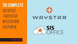 SIS Complete  Waystar Integration Overview [upl. by Arimahs229]