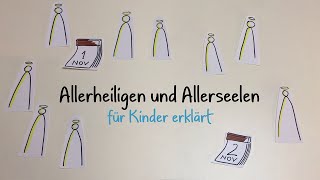 Allerheiligen und Allerseelen für Kinder erklärt [upl. by Nitin131]