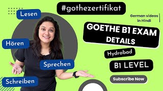 Goethe Exam Update for Hyderabad students  Learn German in Hindi [upl. by Arza694]