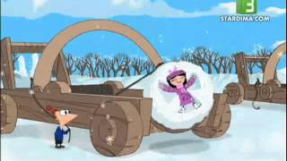 Phineas and Ferbs Christmas Vacation Intro Arabic [upl. by Kit]