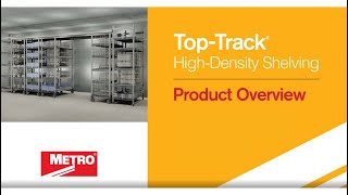 TopTrack High Density Shelving  InterMetro [upl. by Aliwt]