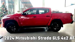 2024 Mitsubishi Strada 24 GLS 4x2 AT Full review [upl. by Ahsinroc]