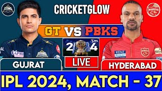 LIVE GT Vs PBKS Match 37 Punjab  IPL Live Scores amp Commentary  IPL 2024  2nd innings [upl. by Myrna]