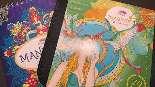 Colorya Imaginor 72 Pencils amp Mandala Colouring book  Adult Colouring [upl. by Rosemarie40]