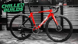 The most unique headset Ive ever seen  Time Scylon Red eTap Zipp 353 Bike Build [upl. by Swayne]