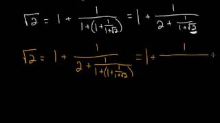 Continued Fractions Square Root of 2 [upl. by Rollet]