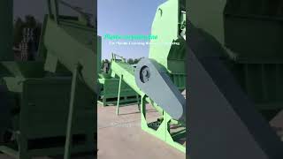 300kgh plastic recycling unit with crushing washing drying pelletizing process [upl. by Aicilaf]