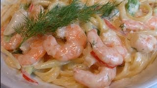 King prawn and pasta recipe [upl. by Suhpoelc]