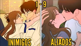 O Garoto TÍMIDO e a Menina POPULAR Estão Em Um Namoro FALSO 19  Recap Manhwa [upl. by Anaele]