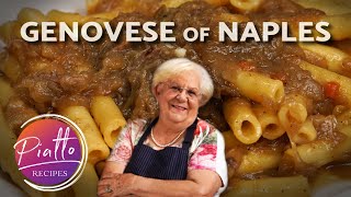 Pasta alla Genovese— Famous Ragù of Naples [upl. by Lucy410]