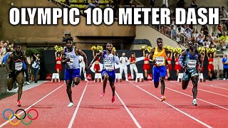 The 100 Meter Dash JUST GOT EVEN CRAZIER  Kishane Thompson VS Noah Lyles  2024 Paris Olympics [upl. by Enirtak]