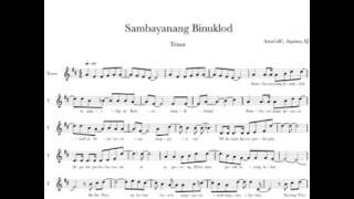 Sambayanang Binuklod  Tenor [upl. by Kasey]