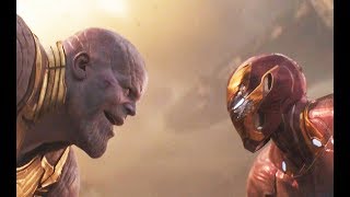 Thanos vs Avengers Part2   Thanos vs Ironman  Captain Marvel Hulk Thor Racoon [upl. by Schwejda]