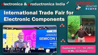 PM Modi inaugurates Semicon India  Electronica amp Productronica India 2024 [upl. by Elreath]