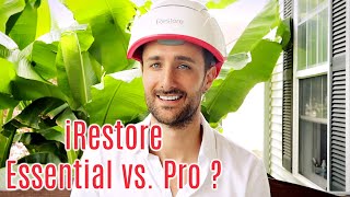 iRestore Pro vs iRestore Essential  Laser Hair Growth Comparison [upl. by Gnilrac703]