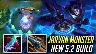 WILD RIFT JARVAN BROKEN ITEM BUILD FOR 52 [upl. by Shaughnessy264]