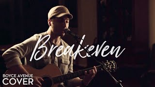 Breakeven  The Script Boyce Avenue acoustic cover on Spotify amp Apple [upl. by Anasus]