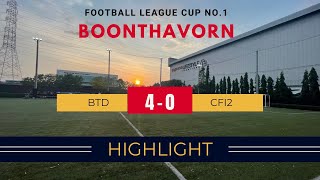 highlight football boonthavorn league cup no1 [upl. by Ut340]