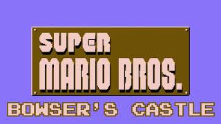 Bowsers Castle  Super Mario Bros NES 1985 OST  Music Transcription [upl. by Ahsetra698]