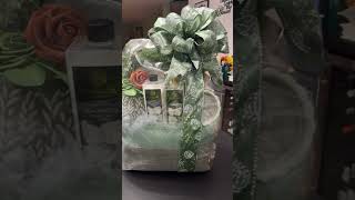 Wrapped Traditional Gift Baskettrending giftideas viralvideo giftbasketideas [upl. by Herra]