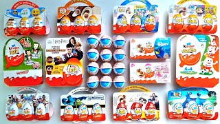 Kinder Joy Surprise Eggs quotApplayduquot Big unboxing of 15 packages  54 eggs 2010  2024 [upl. by Had]