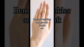 wrinkle free hands  remedies glam homemade [upl. by Nazarius]