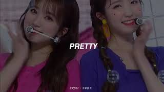 IZONE  Pretty  Sub español  Lyrics [upl. by Kallista]