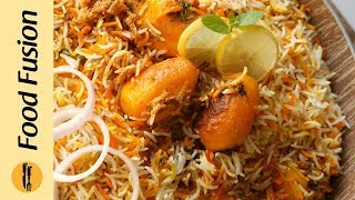 Aloo Dum Biryani Recipe By Food Fusion [upl. by Braca]