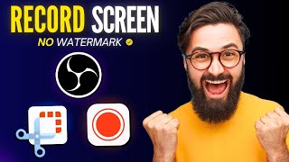 3 Best FREE Screen Recording Softwares For Windows PC 2024  No Watermark [upl. by Kirad695]