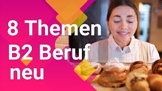 Themen Deutsch Test für den Beruf B2 neu DTB B2 Themen für Präsentation Vortrag mit Elena Wermuth [upl. by Hole]