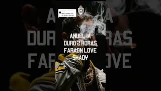 DURO 2 HORAS ANUEL FT FARAON LOVE SHADY anuelaa faraonloveshady [upl. by Keeton3]