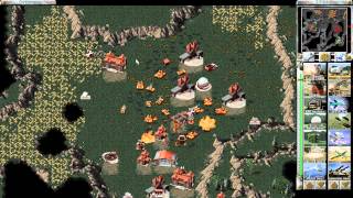 Red Alert  Skirmish Gameplay on King of the Hill Extreme [upl. by Amol887]