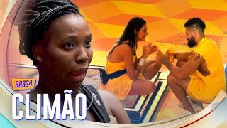 FLERTOU JUNINHO ELOGIA ALANE E SISTER REBATE 🔥  BBB 24 [upl. by Maible153]