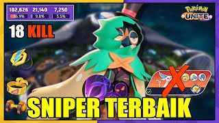 NgeJungler Pakai Decidueye Sniper Terbaik  Pokémon Unite [upl. by Tikna909]