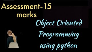 infosys springboard  object oriented programming using python assessment [upl. by Nilats]